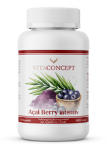 Lade das Bild in den Galerie-Viewer, Acai Berry intensiv Kapseln. Acai Extrakt aus original brasilianischen Beeren.