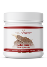 Lade das Bild in den Galerie-Viewer, Flohsamen Plantago ovata - 100% indische Flohsamen vegan und glutenfrei