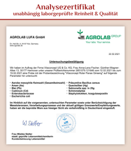 Lade das Bild in den Galerie-Viewer, Laborprüfung Zertifikat AGROBAL