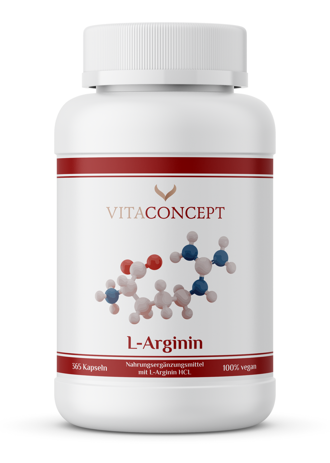 L-Arginin - Nahrungsergänzungsmittel mit L-Arginin, 1000 mg 